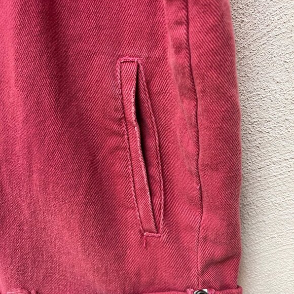 Free People X Oneteaspoon Girl's Braxton Mini Utility Jumpsuit In Pink Sz 12-14 - Picture 5 of 9